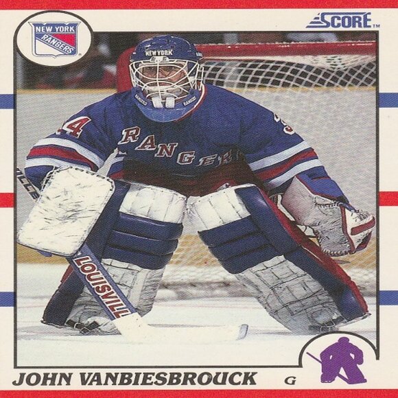 John Vanbiesbrouck NYR Hockey Card Collection - Picture 8 of 8